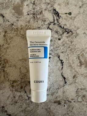 4:$14 COSRX The Ceramide Skin Barrier Moisturizer, Travel Size 0.33 fl oz, New